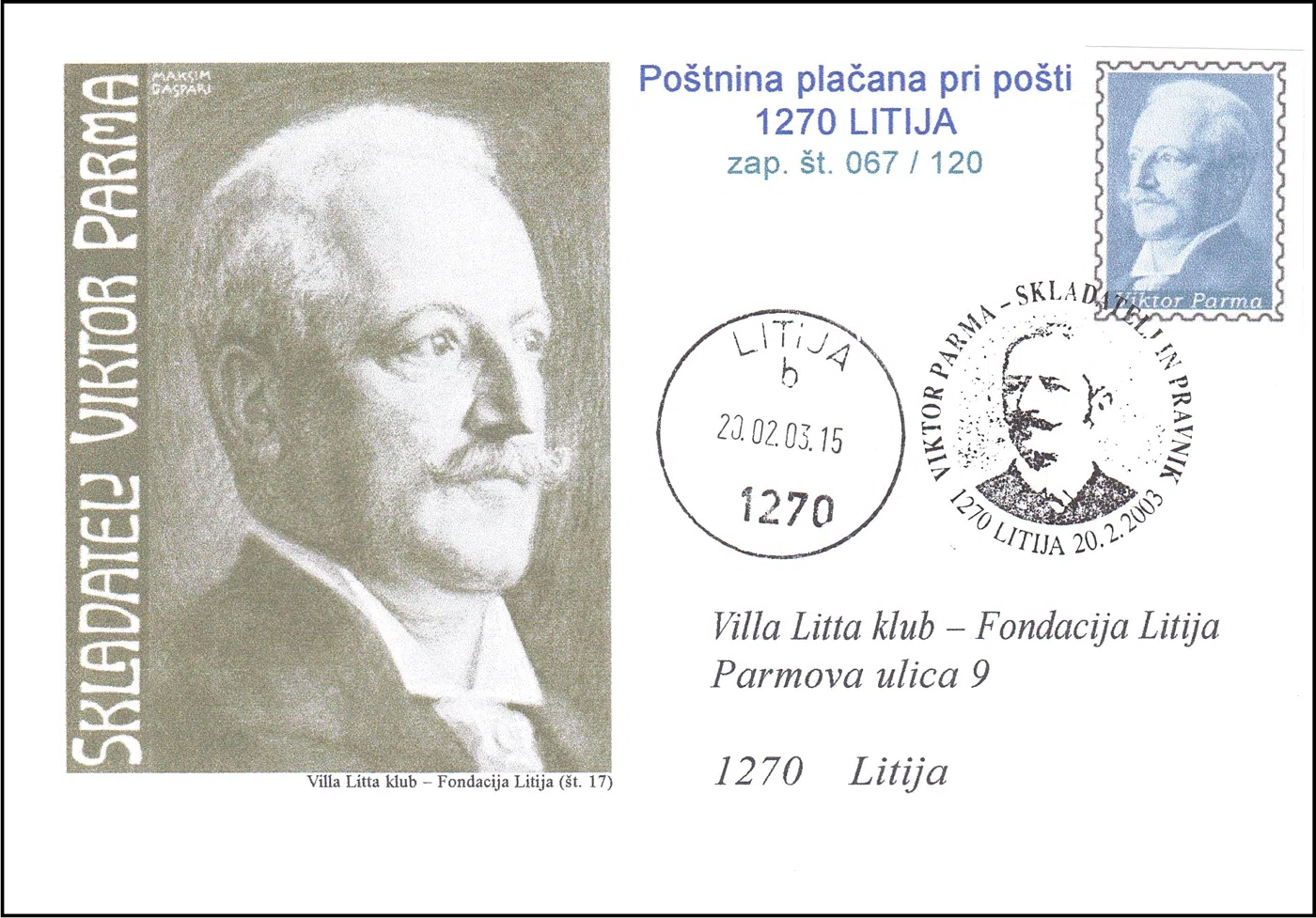 VIKTOR PARMA - SKLADATELJ IN PRAVNIK